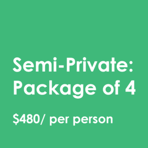 Semi-Private: Package of 4